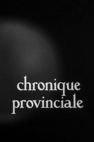 Provincial Chronicle poster