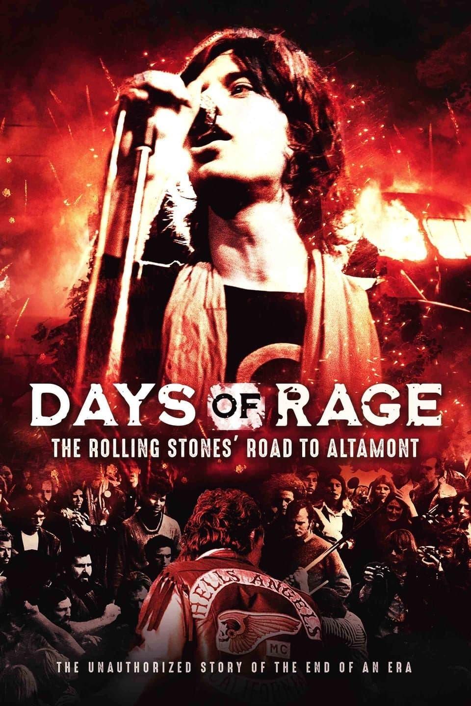 Days of Rage: The Rolling Stones' Road to Altamont poster