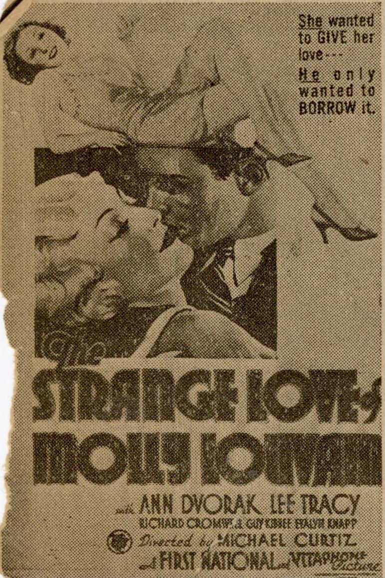 The Strange Love of Molly Louvain poster