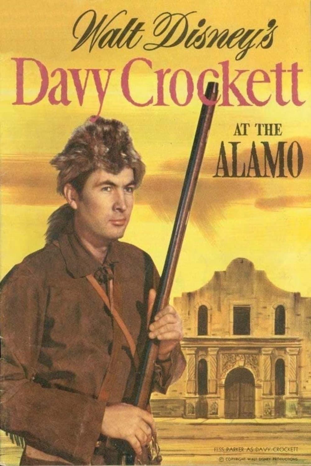 Davy Crockett at the Alamo poster