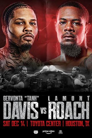 Gervonta Davis vs. Lamont Roach poster