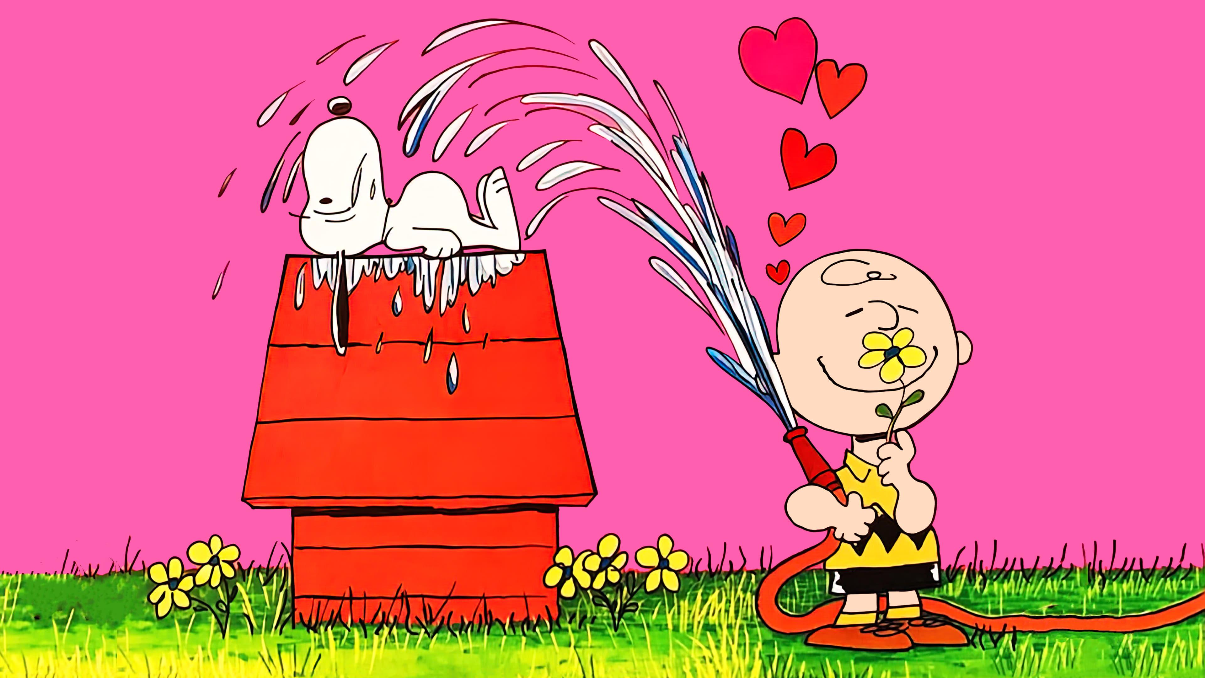 You're in Love, Charlie Brown backdrop