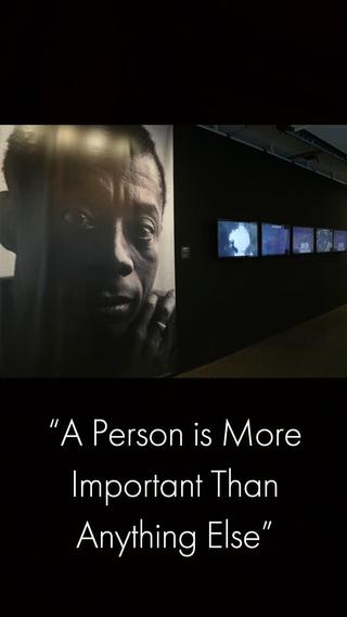 A Person Is More Important Than Anything Else poster