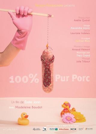 100% pur porc poster