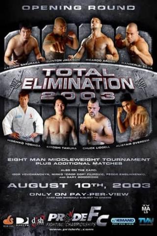 Pride Total Elimination 2003 poster