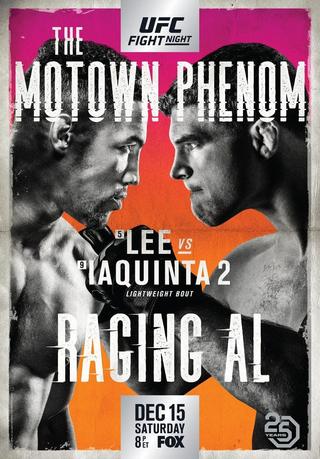 UFC on Fox 31: Lee vs. Iaquinta 2 poster