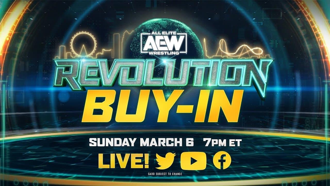 AEW Revolution: The Buy-In backdrop