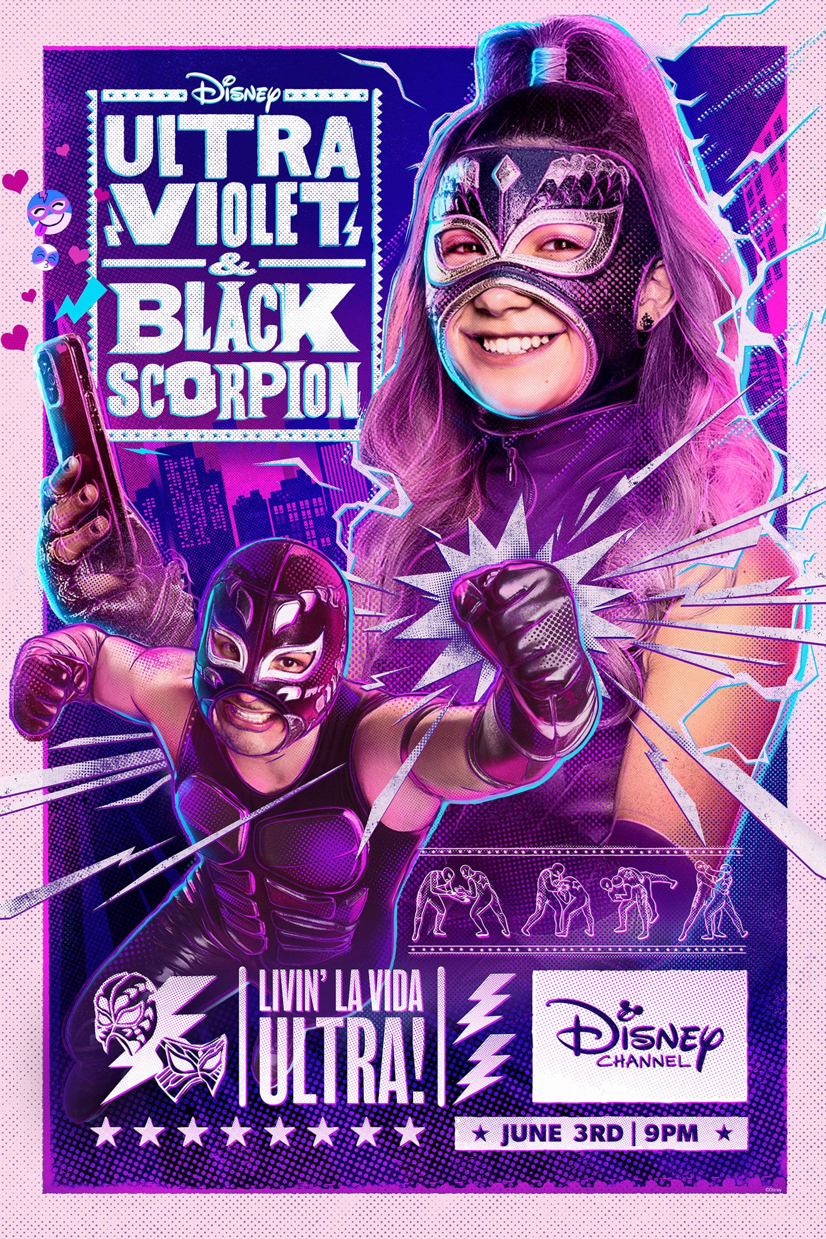 Ultra Violet & Black Scorpion poster