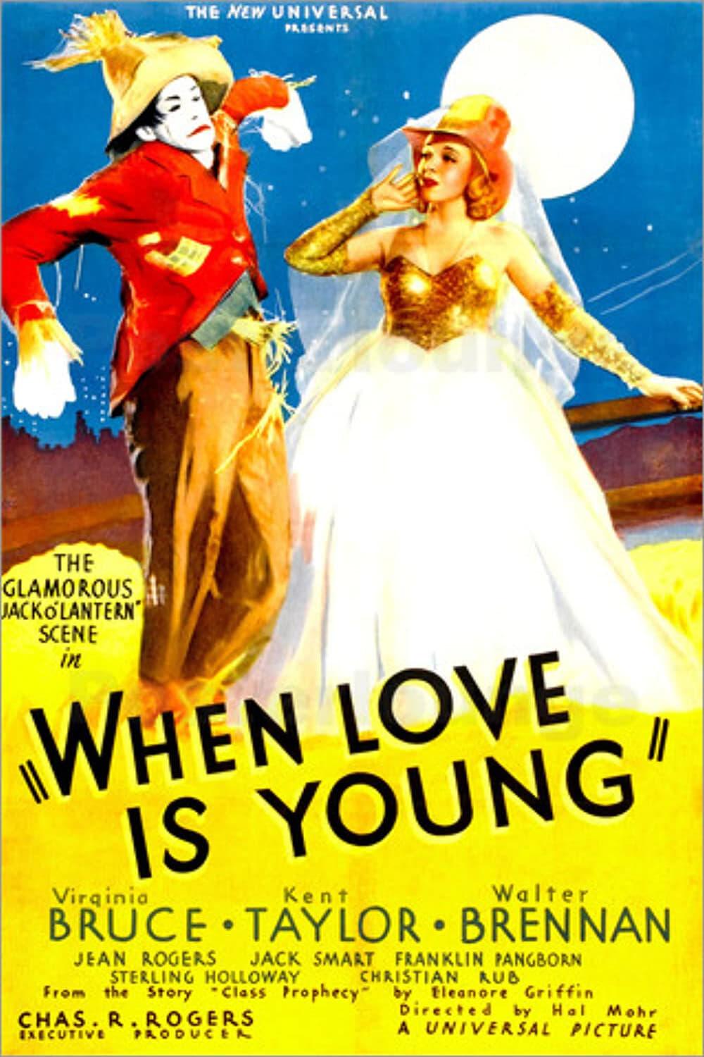 When Love Is Young poster