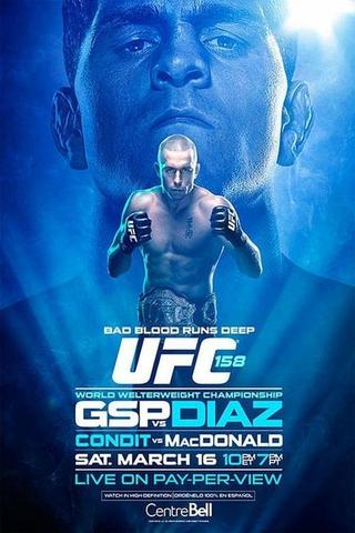 UFC 158: St-Pierre vs. Diaz poster