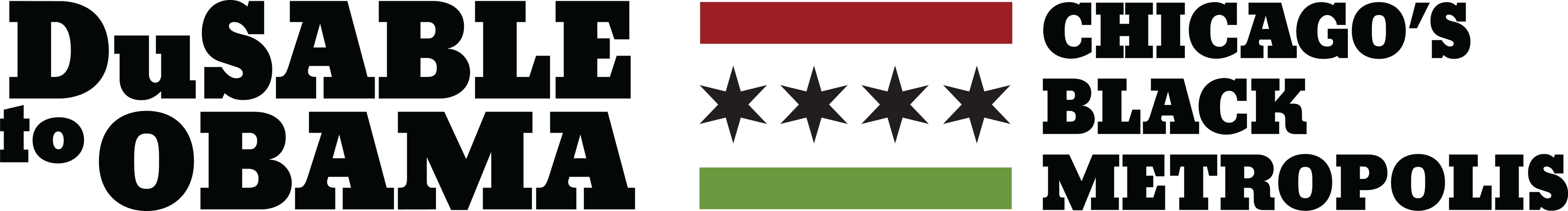 DuSable to Obama: Chicago's Black Metropolis logo