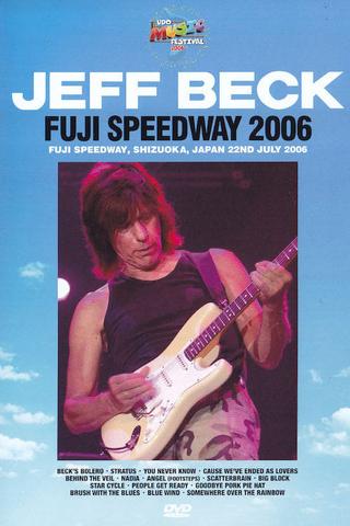 Jeff Beck - Fuji Speedway Japan poster
