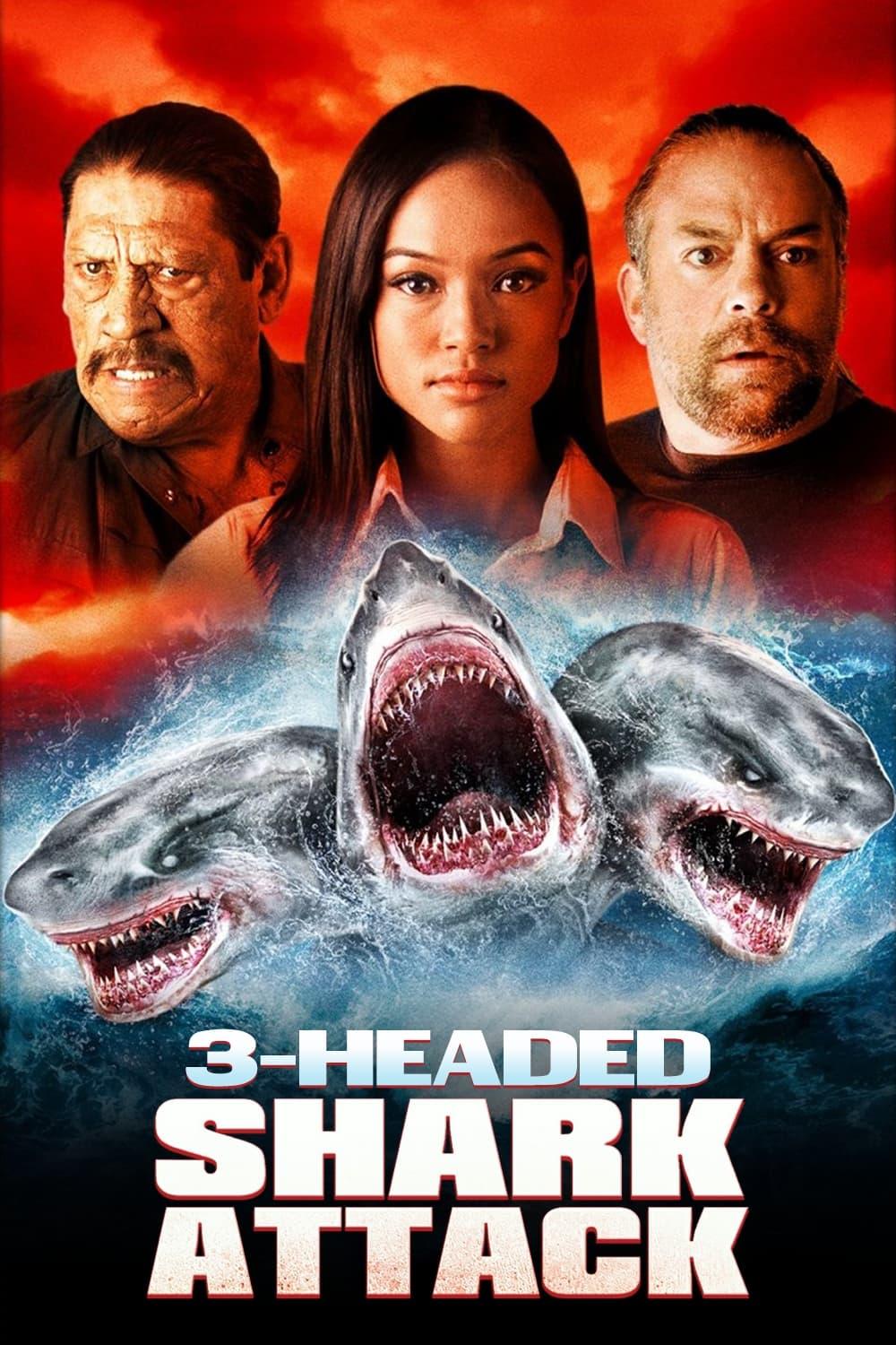 3-Headed Shark Attack poster