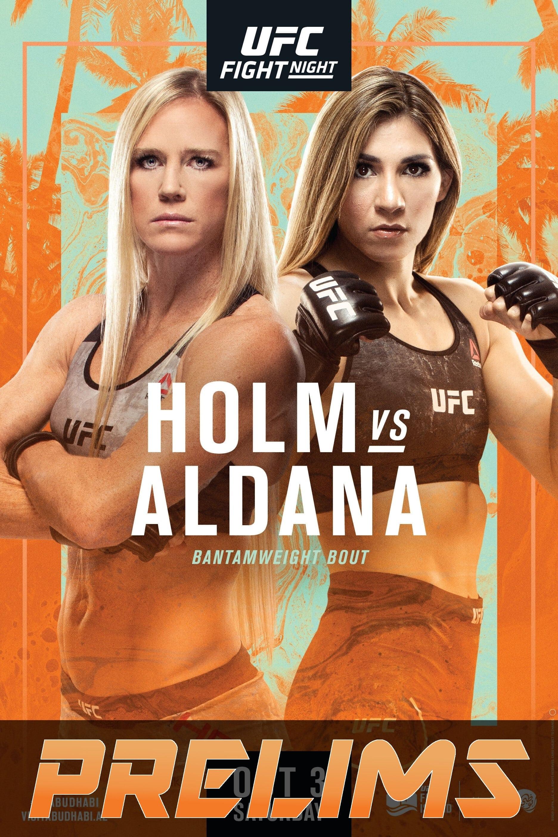 UFC on ESPN 16: Holm vs. Aldana poster