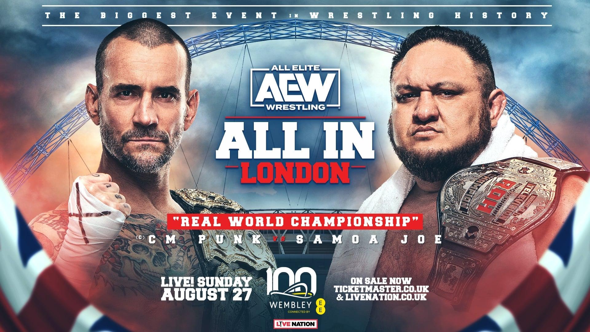 AEW All In: London backdrop