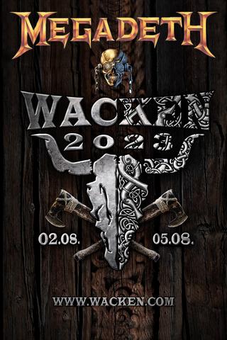 Megadeth - Live at Wacken Open Air 2023 poster