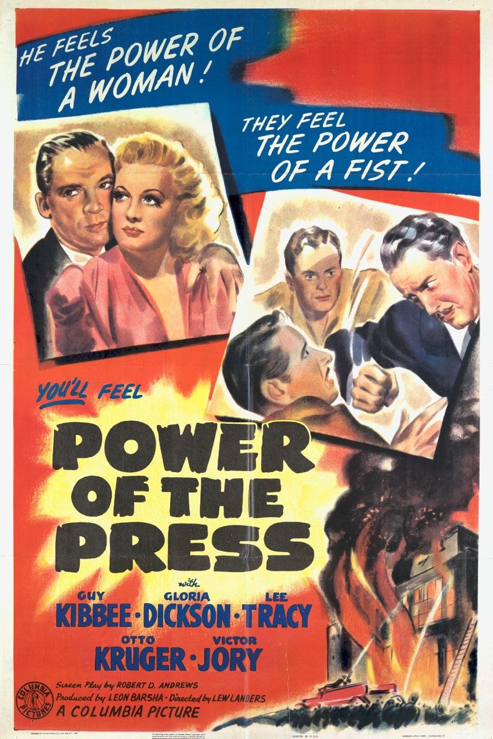 Power of the Press poster