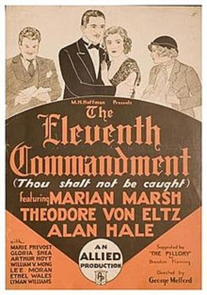 The Eleventh Commandment poster