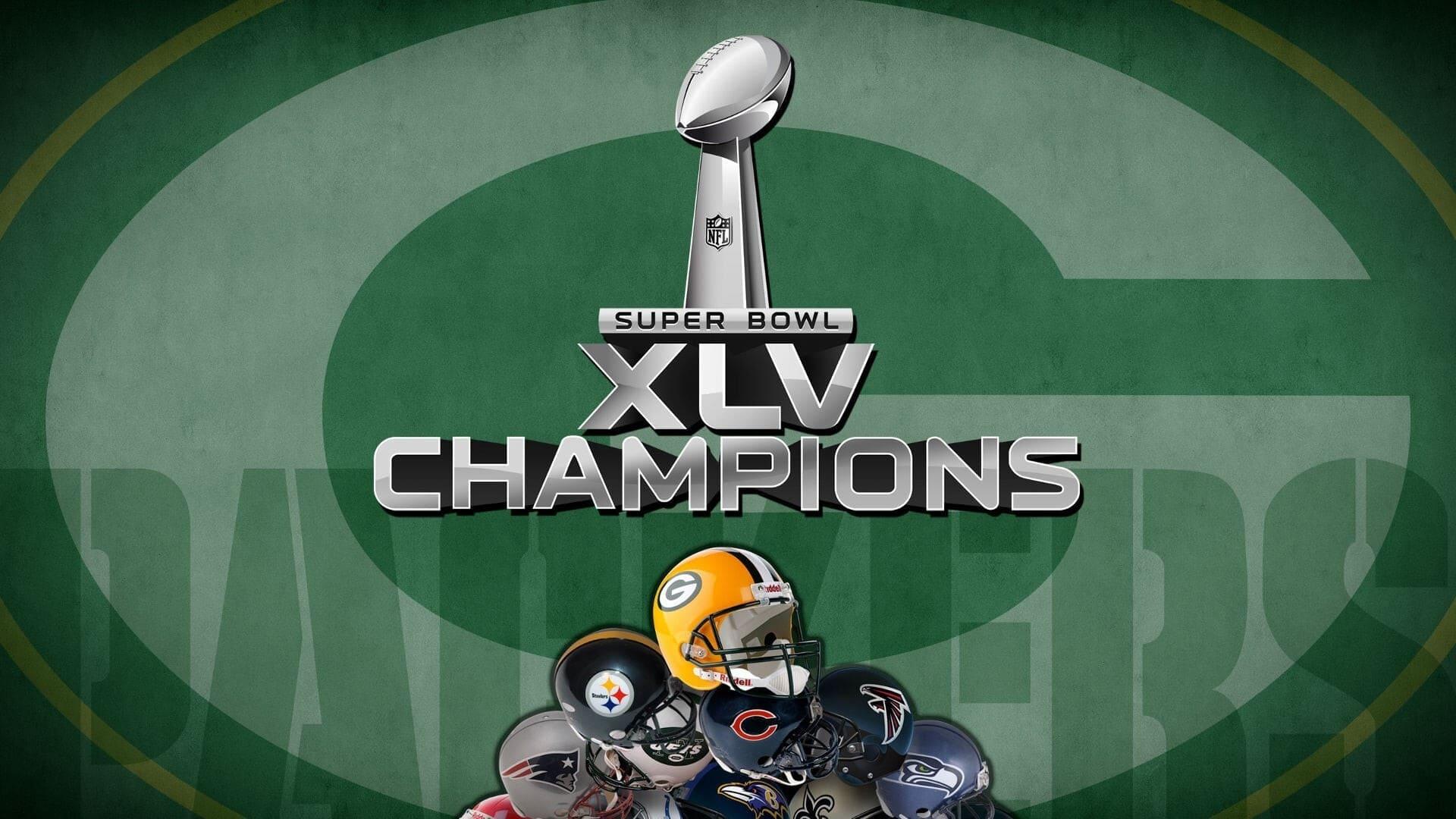 NFL Super Bowl XLV Champions: Green Bay Packers backdrop