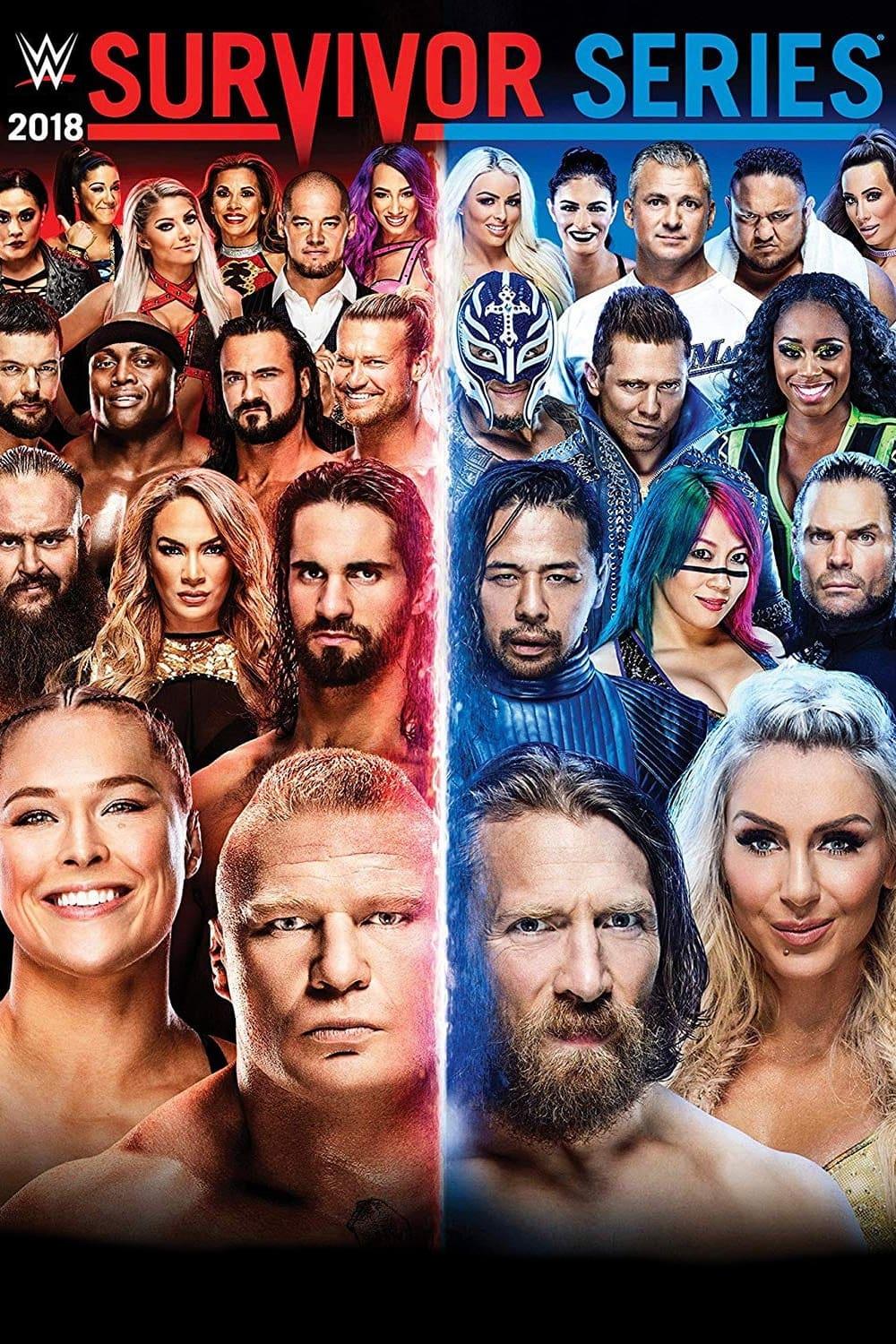 WWE Survivor Series 2018 poster