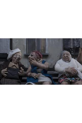 Three Women On a Bench poster