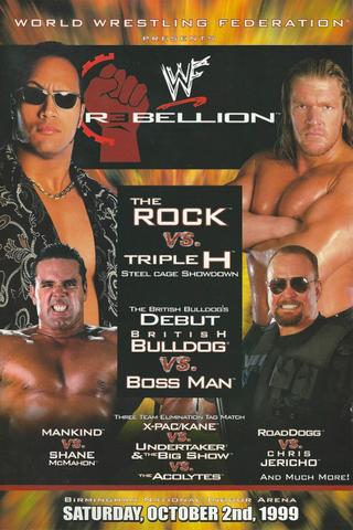 WWE Rebellion 1999 poster