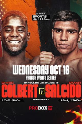 Chris Colbert vs. Omar Salcido poster