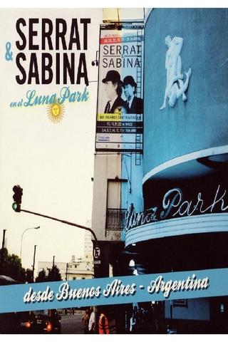 Serrat & Sabina en el Luna Park poster