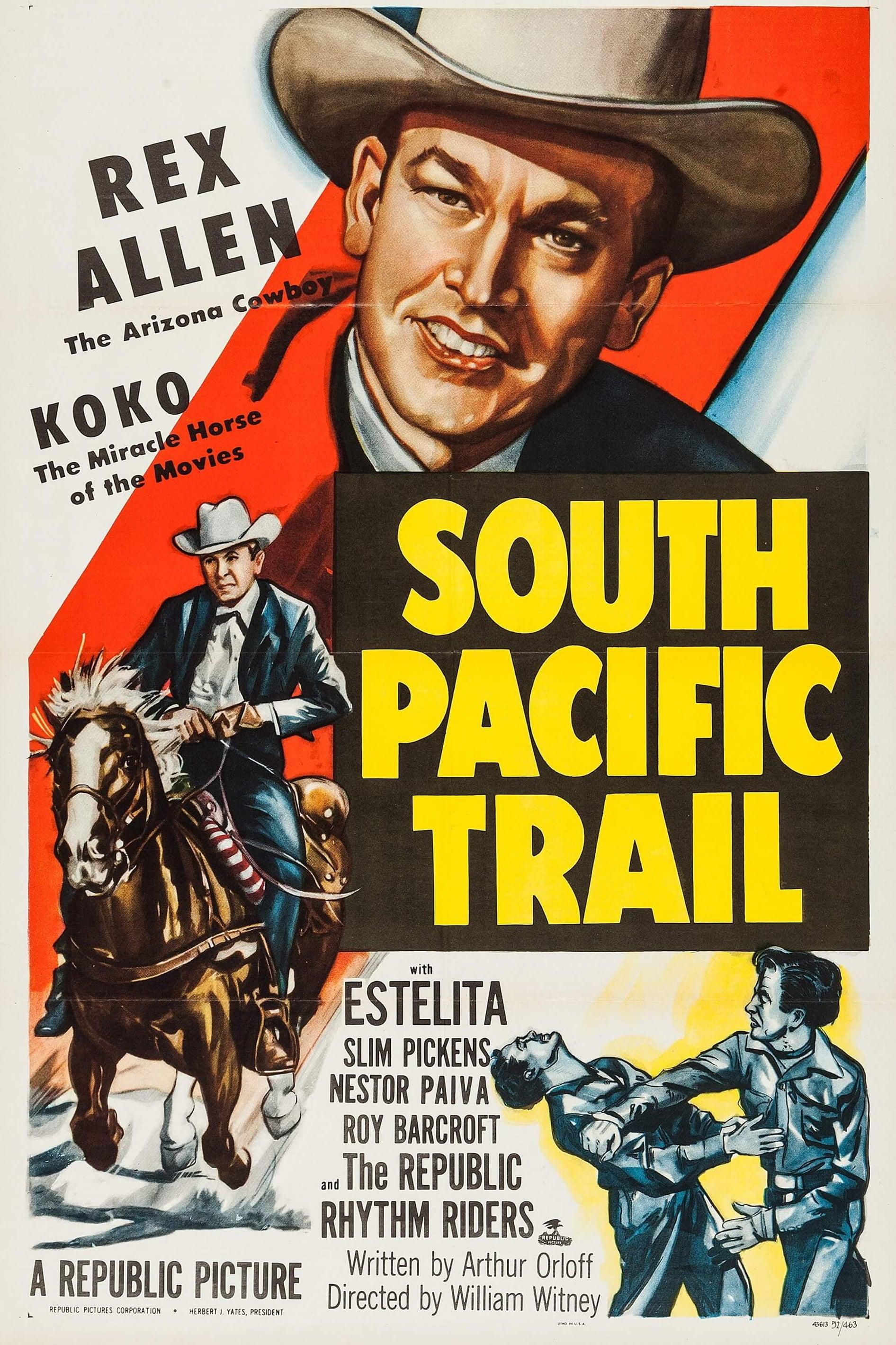 South Pacific Trail poster