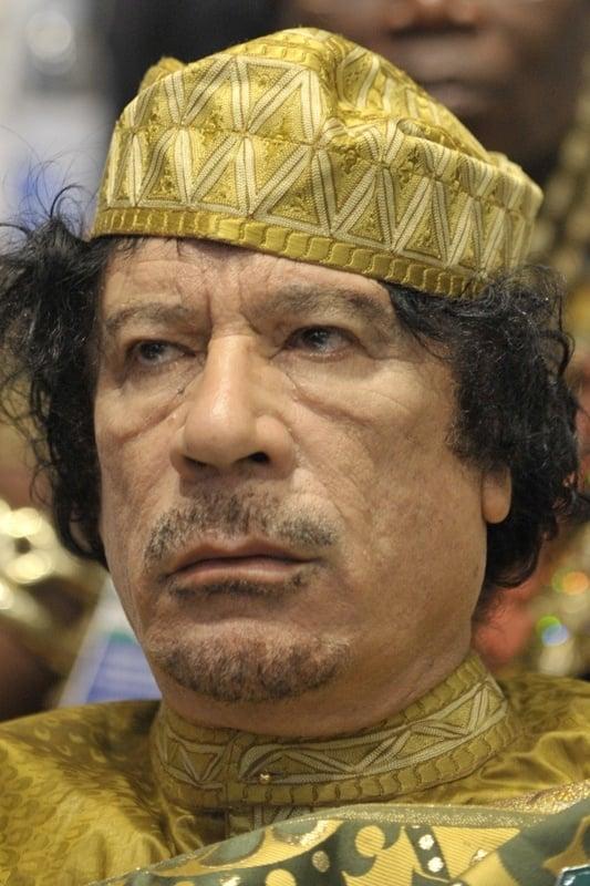 Muammar Gaddafi poster