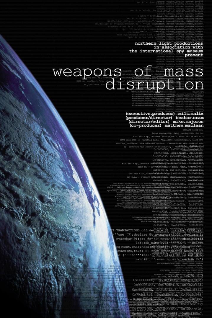 Weapons of Mass Disruption poster