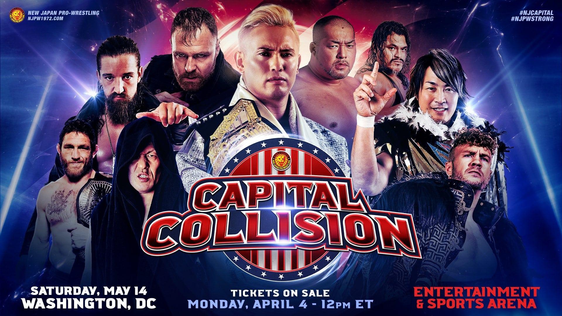 NJPW Capital Collision backdrop