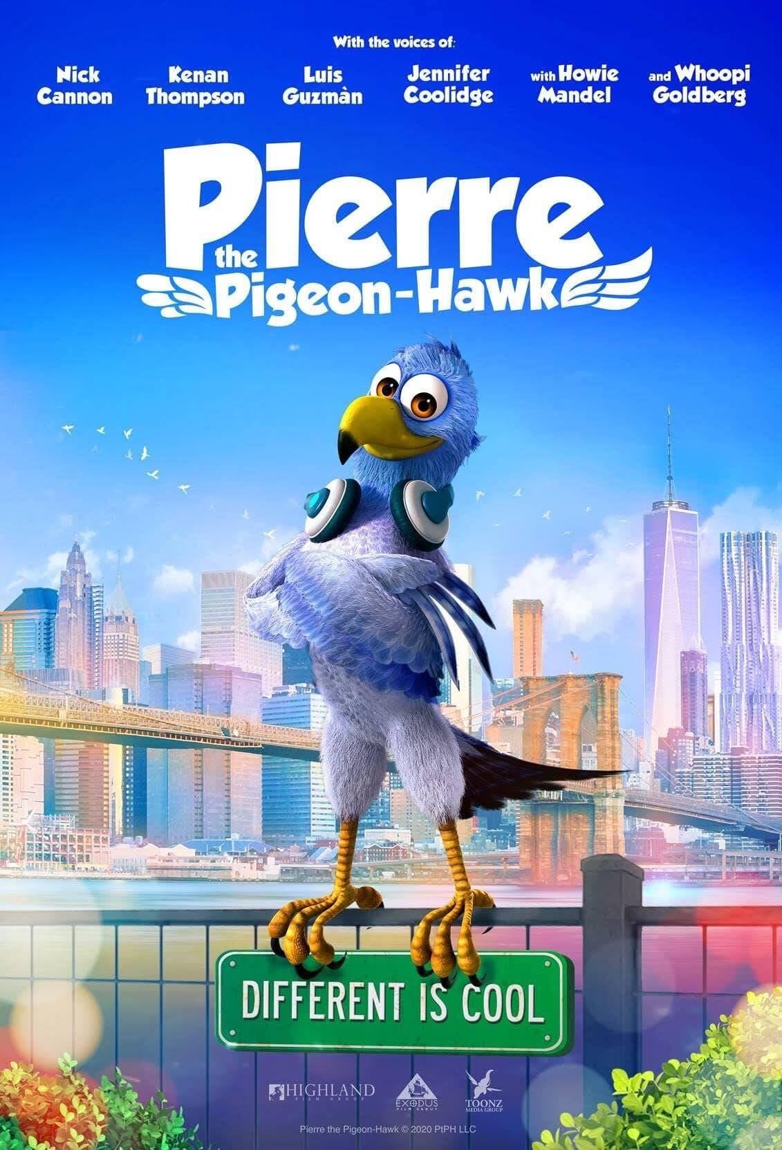 Pierre the Pigeon-Hawk poster