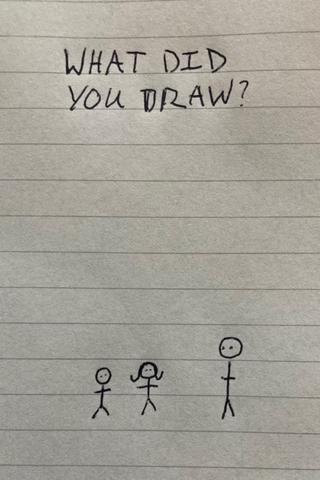 what did you draw? poster