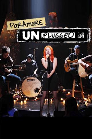 Paramore MTV Unplugged poster