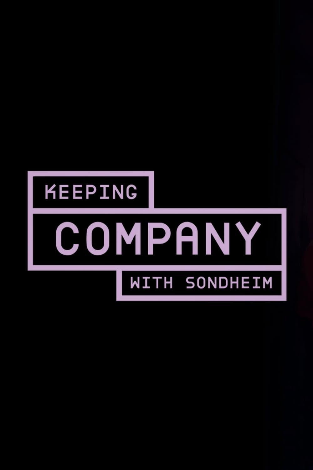 Keeping Company with Sondheim poster