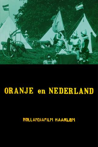 The Netherlands and Orange poster