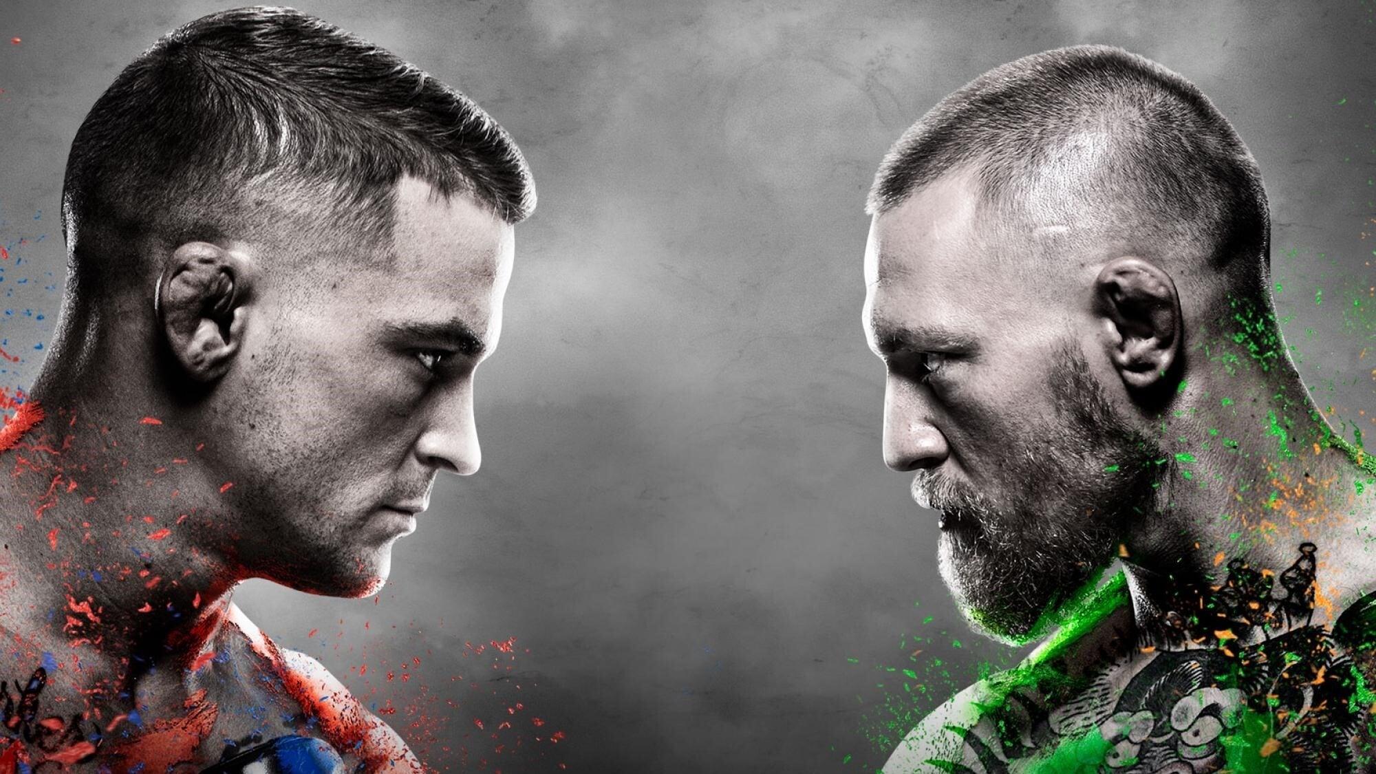 UFC 257: Poirier vs. McGregor 2 backdrop