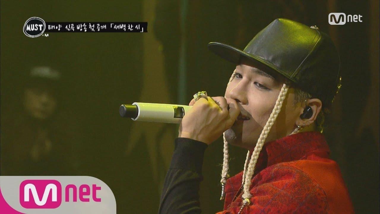 Taeyang: Live on Mnet Must backdrop