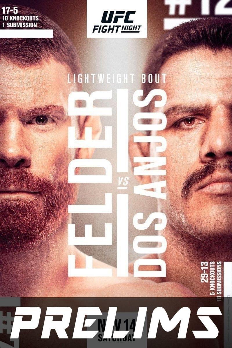 UFC Fight Night 182: Felder vs. Dos Anjos poster