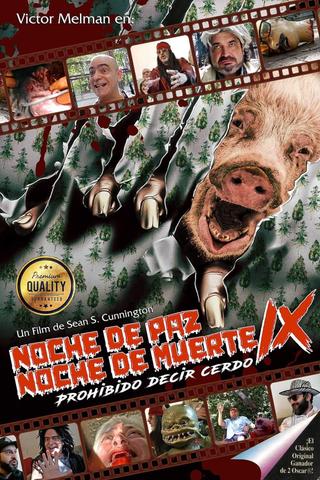 Silent Night Death Night IX It is forbidden to say Pig poster