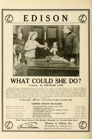 What Could She Do? poster