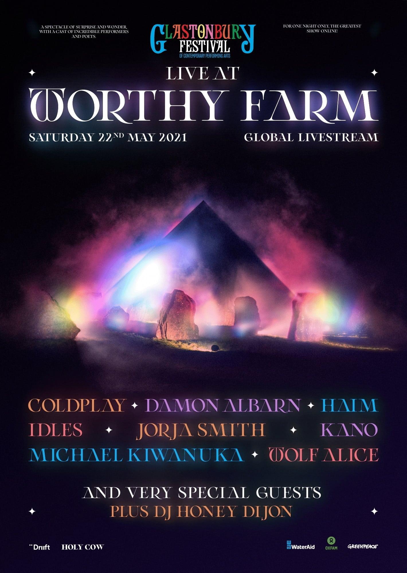 Glastonbury Festival Presents Live at Worthy Farm poster