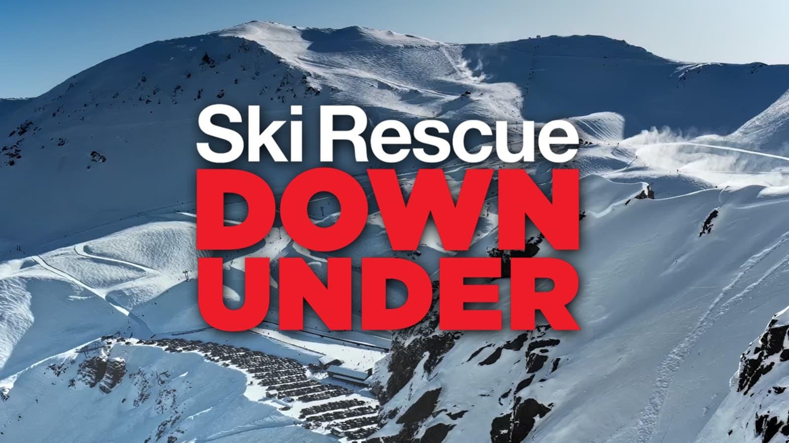 Ski Rescue Down Under backdrop