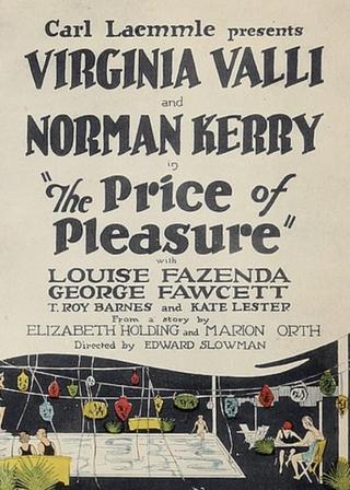 The Price of Pleasure poster