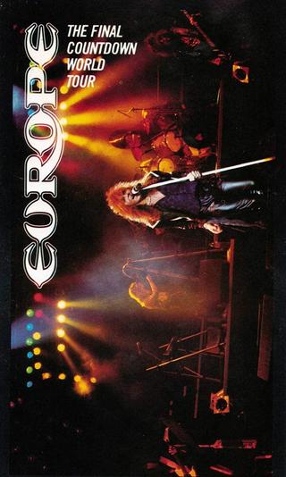 Europe: The Final Countdown World Tour poster