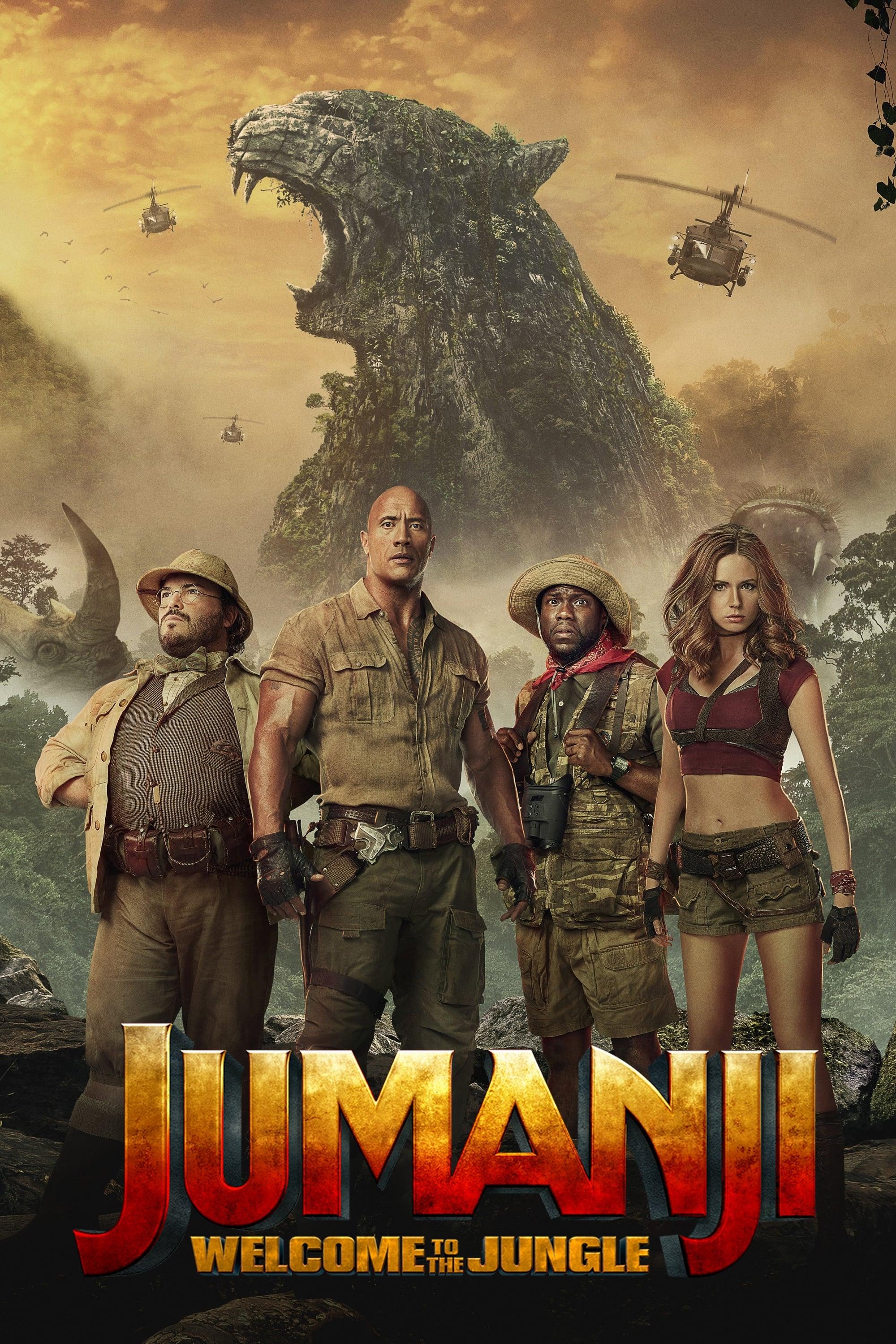 Jumanji: Welcome to the Jungle poster