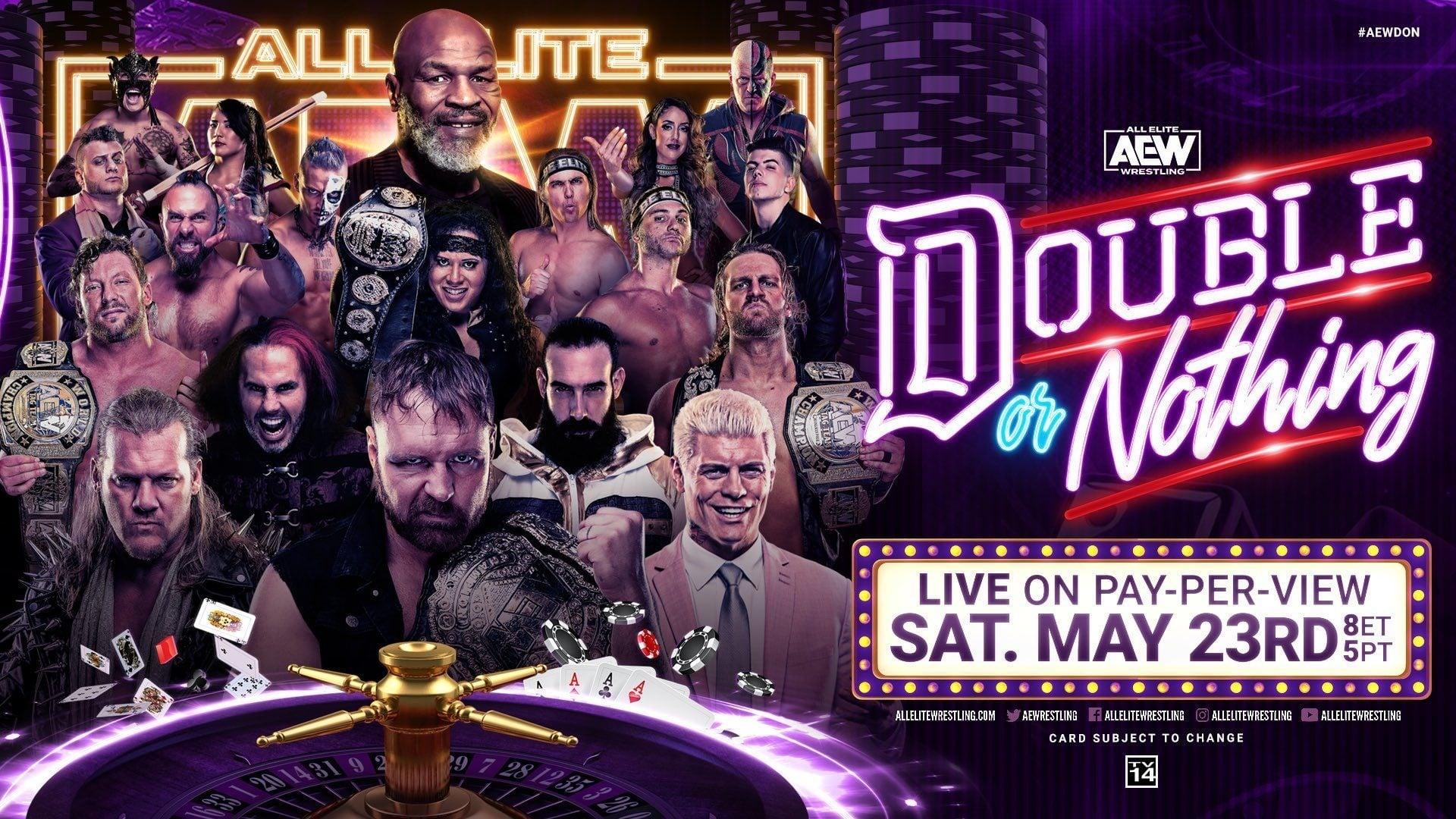 AEW Double or Nothing backdrop