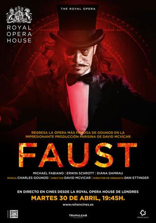 The Royal Opera House: Faust poster