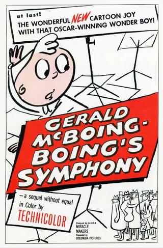 Gerald McBoing-Boing's Symphony poster